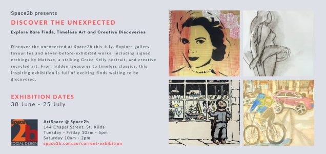 Space2b Discover the Unexpected Exhibition